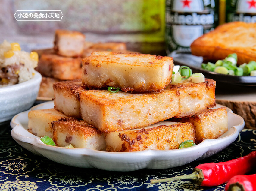 台中李記珍愛美食 | 古早味手作蘿蔔糕，純米漿製作，回購率超高的國民小吃。滷鴨翅、油雞、珍珠丸也很推呦。