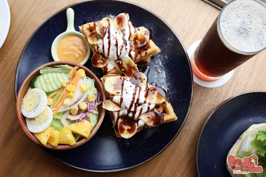 【台南美食】清晨5點就營業的早午餐店！內行人必點重磅蔬菜漢堡、超有料三明治：汐谷職人手作 早午餐Tea & Brunch Shop - 熱血玩台南。跳躍新世界