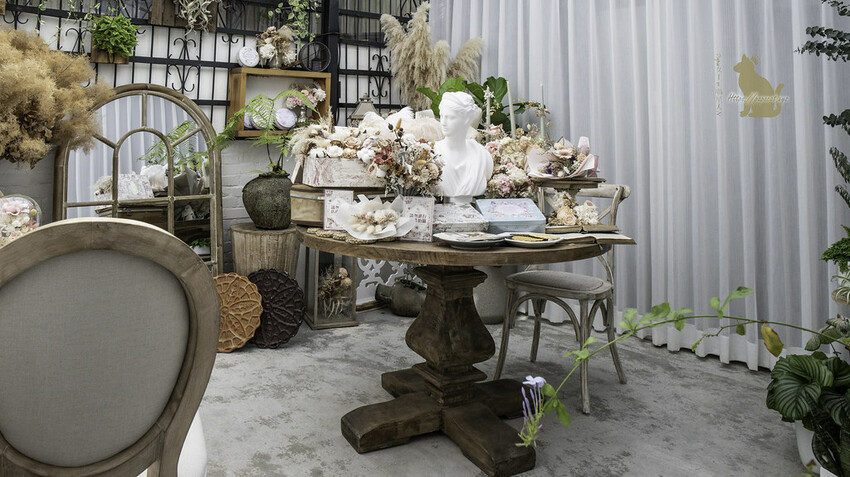 台中北屯｜甜點 愛莉兒甜點坊-老宅甜點開放內用，不能錯過《牽絲蕾絲餅 》好邪惡！