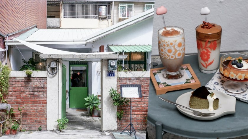 台中北屯｜甜點 愛莉兒甜點坊-老宅甜點開放內用，不能錯過《牽絲蕾絲餅 》好邪惡！