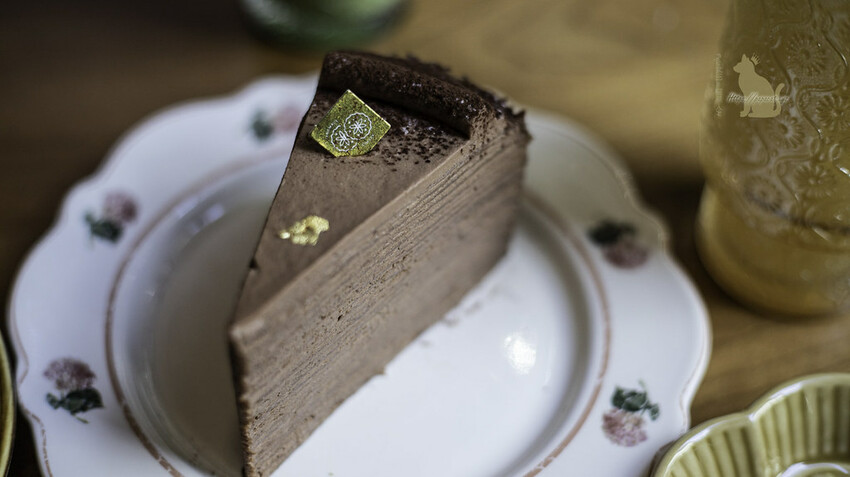 台中北屯｜甜點 愛莉兒甜點坊-老宅甜點開放內用，不能錯過《牽絲蕾絲餅 》好邪惡！