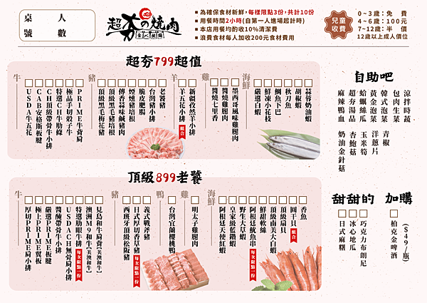 【桃園吃到飽燒烤美食】超夯の燒肉(蘆竹館)•必衝桃園高CP值頂級和牛燒肉吃到飽•『PRIME翼板舞衣芭比』及