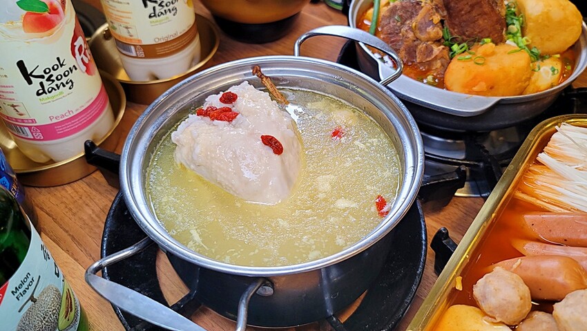 瘋狂牽絲！你來挑戰嗎？台中平價烤肉鍋物推新品！金磚起司部隊鍋、馬鈴薯豬骨湯，一個人來也可以吃道地韓餐！