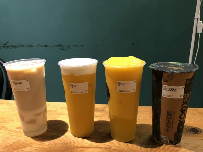 拾年茶事萬華西門店/夏日推薦/夏日系列飲品/山茶花觀音(拿鐵)/白雪芒芒/愛文好Q/台北飲品/西門町飲料店推薦