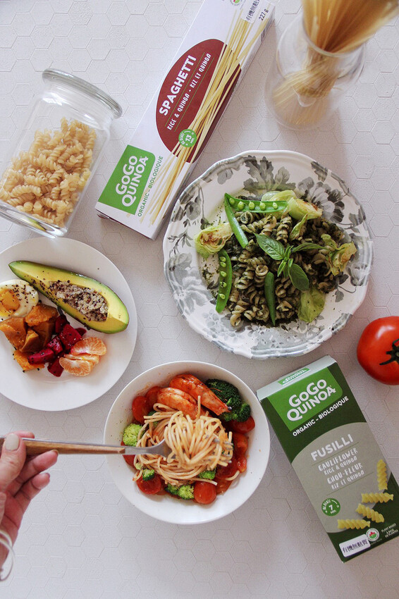 義大利麵新鮮食|加拿大GOGO Quinoa有機藜麥麵食、麥麩不耐症安心吃!