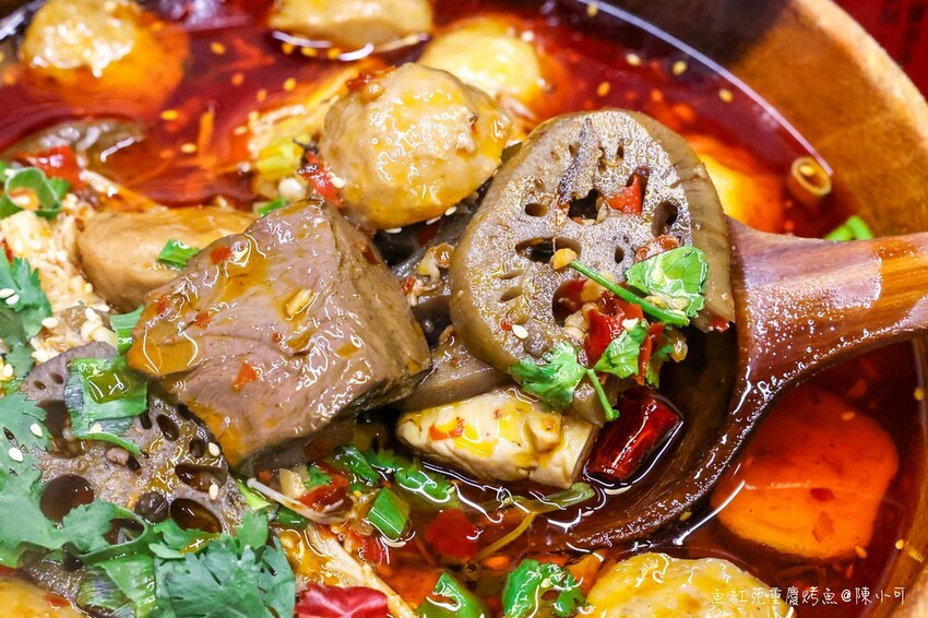 台北市中山區【台北川菜料理】魚紅苑重慶烤魚,中山區四川餐廳推薦