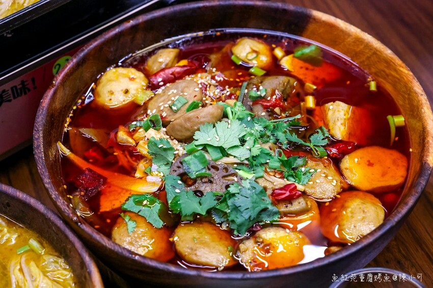 台北市中山區【台北川菜料理】魚紅苑重慶烤魚,中山區四川餐廳推薦
