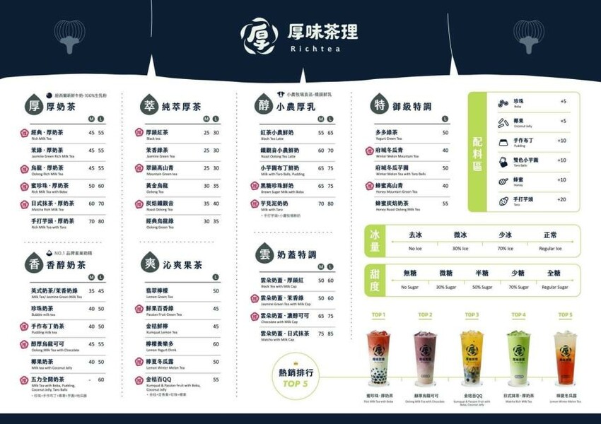 厚味茶理 厚奶茶專賣店-桃園八德/厚奶醇香必點!厚康卡超值配最划算~ - 潔絲蜜愛生活