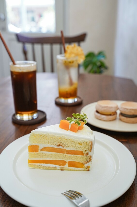 高雄美食｜新開幕的日系甜點店/芒果蛋糕好好吃/いも 一毛甜點製造所