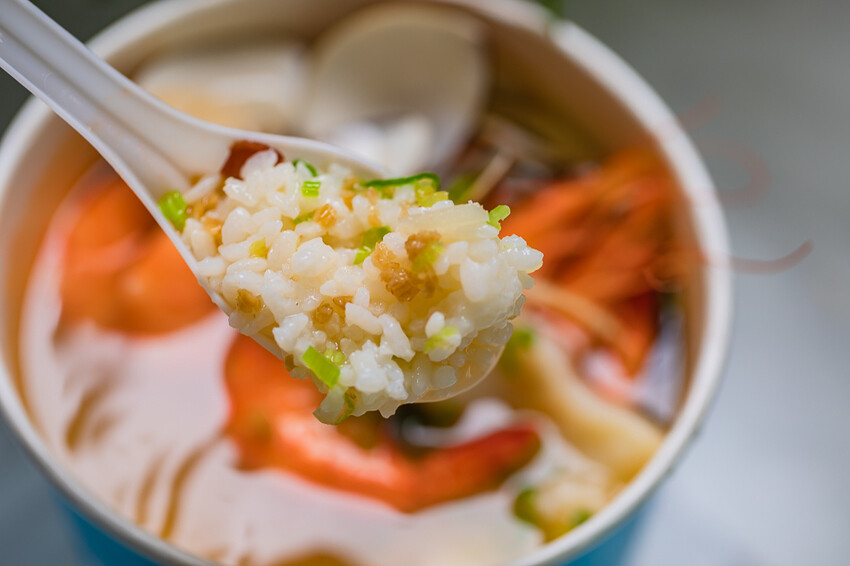 楠梓大社美食 / 蓋岡夫海鮮粥舖