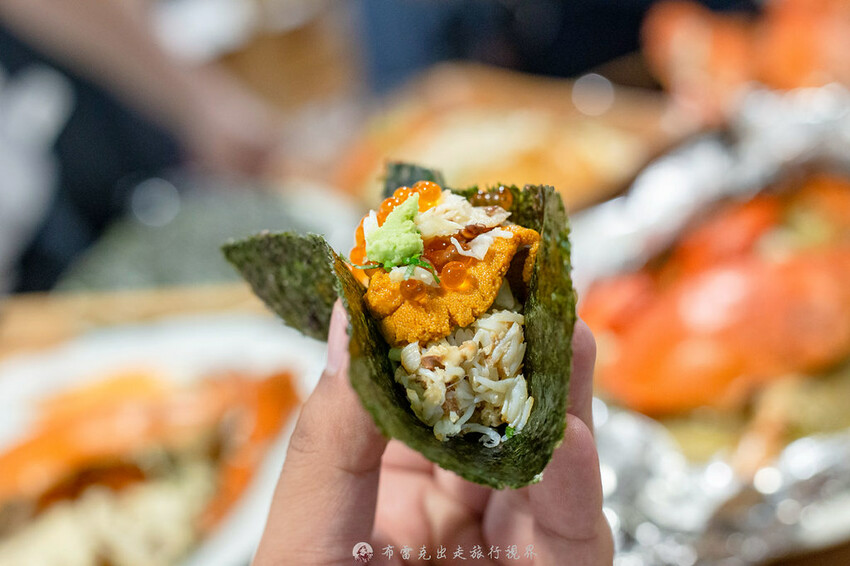 菜市場隱藏版美食,專賣生魚片及海鮮丼,還能吃得到各式各樣的螃蟹|布雷克出走旅行視界