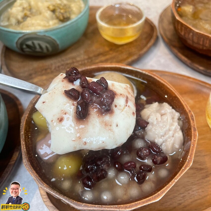 主打"健康、低糖無添加"的香醇豆花  搭配各種手作天然食材