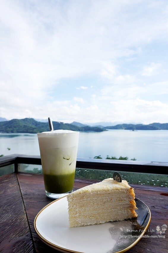 日月潭湖景咖啡|先得月Cafe'-靜享日月潭湖光山色，品紅玉紅茶、紅玉千層和乳酪蛋糕