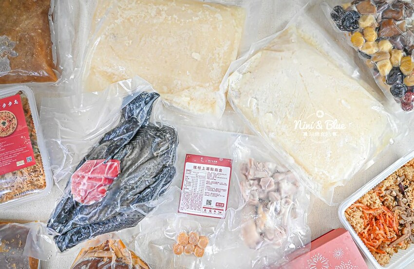 台中超人氣冊子油飯年菜一套只要4688元，可單點、宅配、門市自取 ，2025年菜推薦@Nini and Blue  玩樂食記