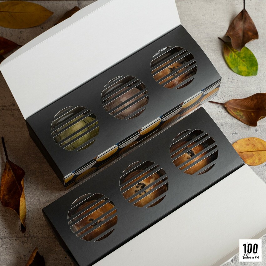 【宅配美食】冊子 x 麥麥冊｜中秋應景還得是你！紅豆、芋香、抹茶蛋黃酥從口味到包裝都圈粉！ | 別墅裡的 100 種味道