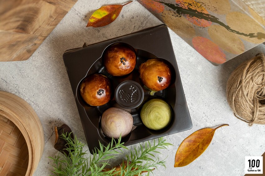 【宅配美食】冊子 x 麥麥冊｜中秋應景還得是你！紅豆、芋香、抹茶蛋黃酥從口味到包裝都圈粉！ | 別墅裡的 100 種味道