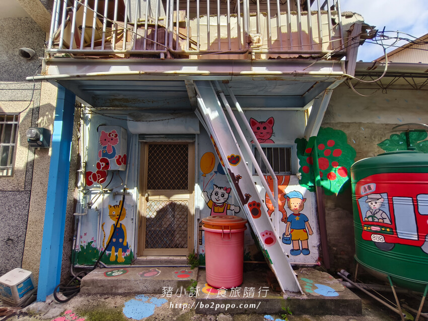 高雄。甲仙》仙香飲食店。老字號餐廳(米其林必比登)+貓巷彩繪順遊