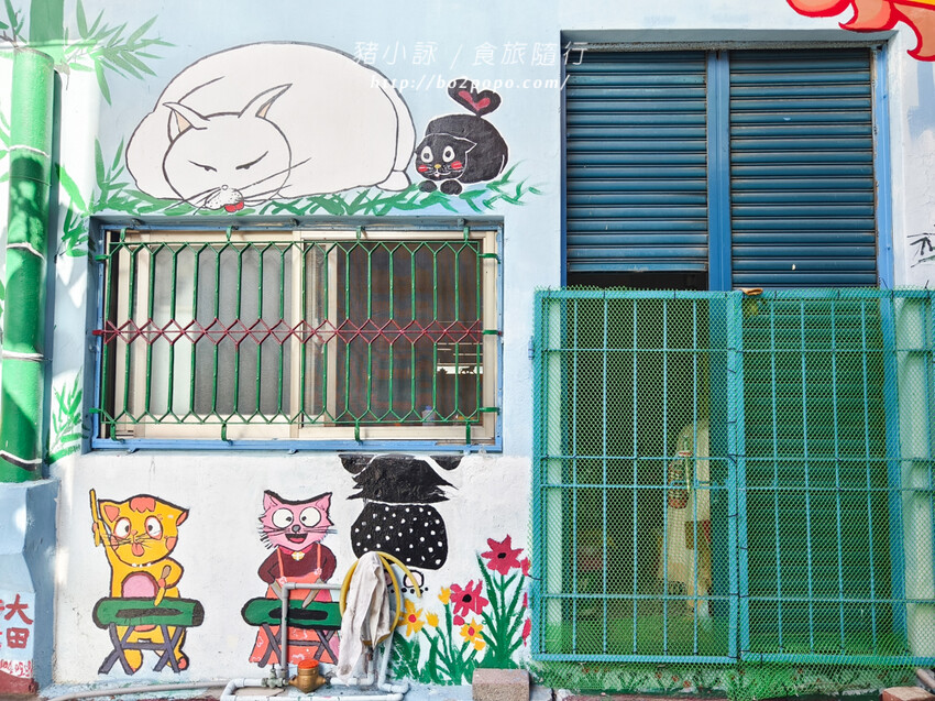 高雄。甲仙》仙香飲食店。老字號餐廳(米其林必比登)+貓巷彩繪順遊