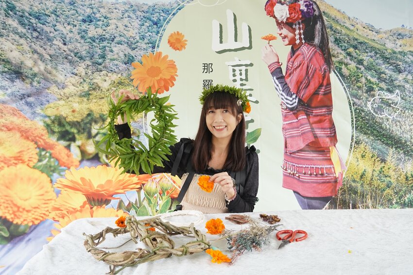 新竹尖石鄉秘境 那羅山谷裡的金盞花海 『 山裏花見那羅灣金盞花季』那羅灣休閒農業區 - 安妮的天空