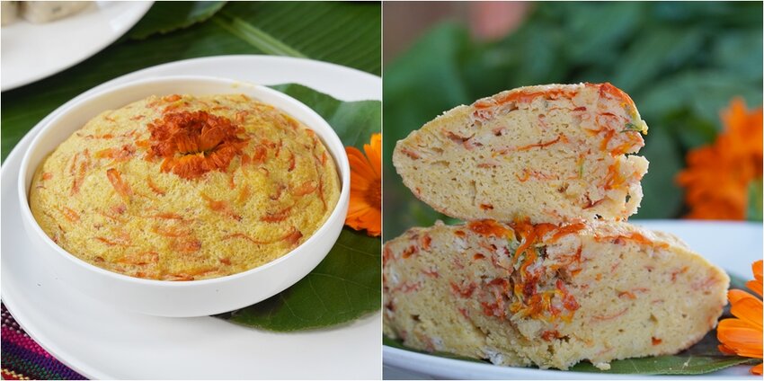 新竹尖石鄉秘境 那羅山谷裡的金盞花海 『 山裏花見那羅灣金盞花季』那羅灣休閒農業區 - 安妮的天空