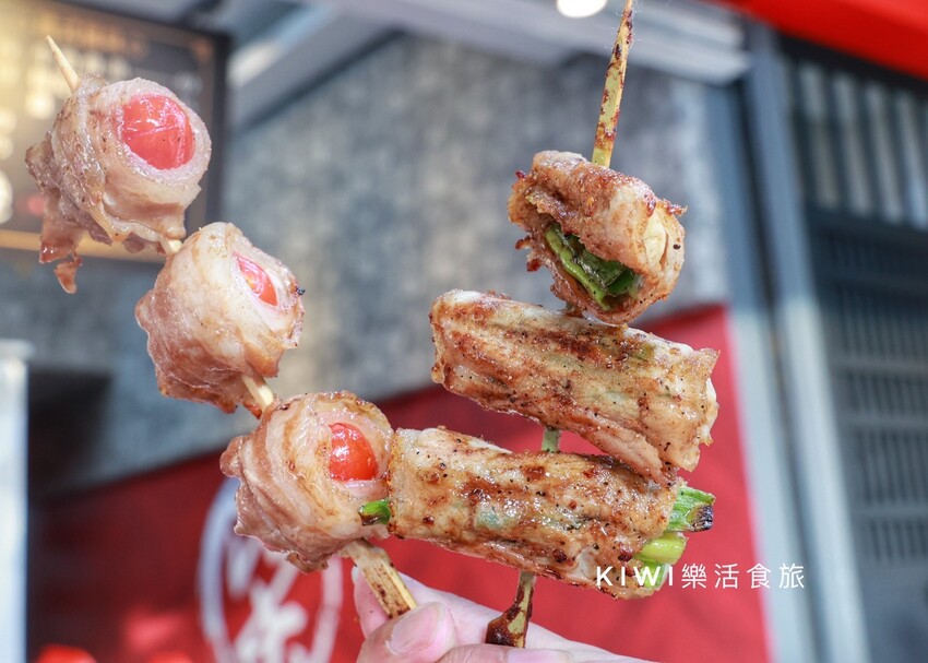 台中柒串燒逢甲店｜台中烤肉推薦台中逢甲必吃串燒，獨門醬汁專人烤肉免沾手.最低19元起，近逢甲美食商圈 - Kiwi 樂活食旅