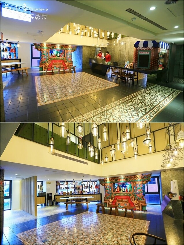 雲林|虎尾春秋文創設計旅店-台灣唯一布袋戲主題住宿.金光布袋戲.早餐套餐搭半自助式餐點.頂樓天台酒吧|體驗