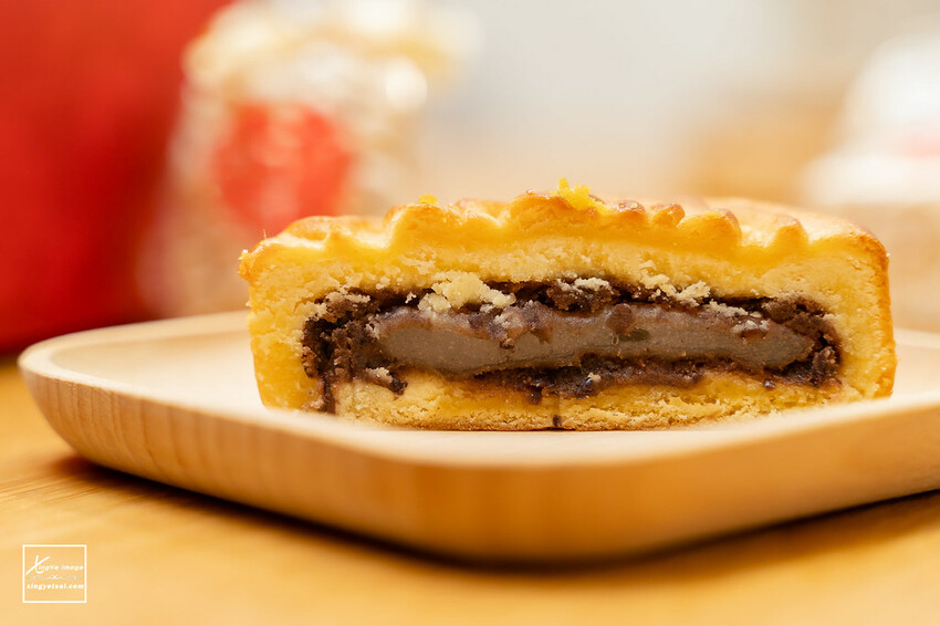 喜餅|【江記永安喜餅】雙層玫瑰盒 (紅豆麻糬、豆沙魯肉蛋黃、招牌鴛鴦餅、鳳梨杏仁角、招牌豆沙核桃) - 快門下的幸福