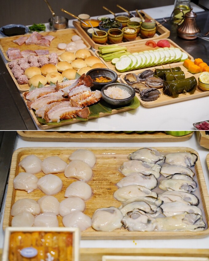 一位難求的「明水然·樂」無菜單鐵板燒，現在新竹也吃得到啦！1600元套餐就能讓你吃到活體龍蝦三吃、日本生食級干貝、和牛漢堡、桂丁雞等等14道精緻料理！ - 阿華田的美食日記