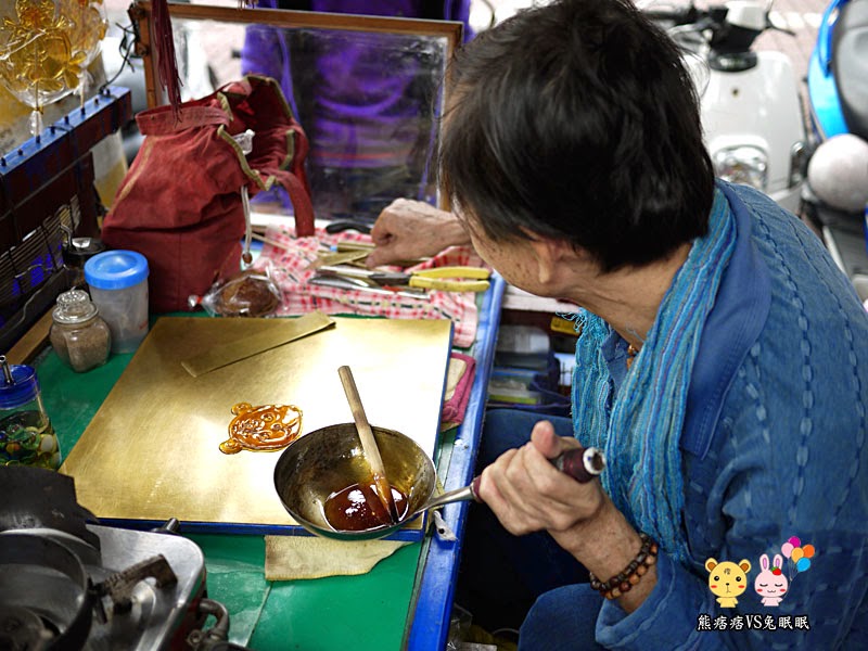 【台南赤崁樓】逐漸消失的民俗技藝畫糖人，還有客製化圖案