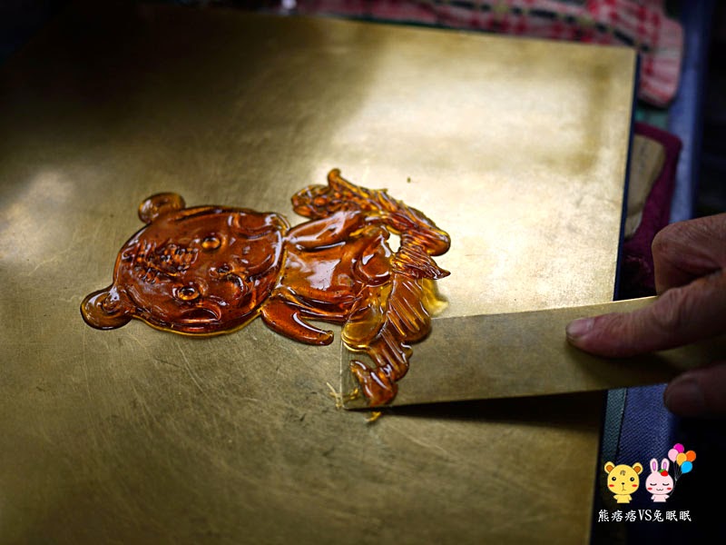 【台南赤崁樓】逐漸消失的民俗技藝畫糖人，還有客製化圖案