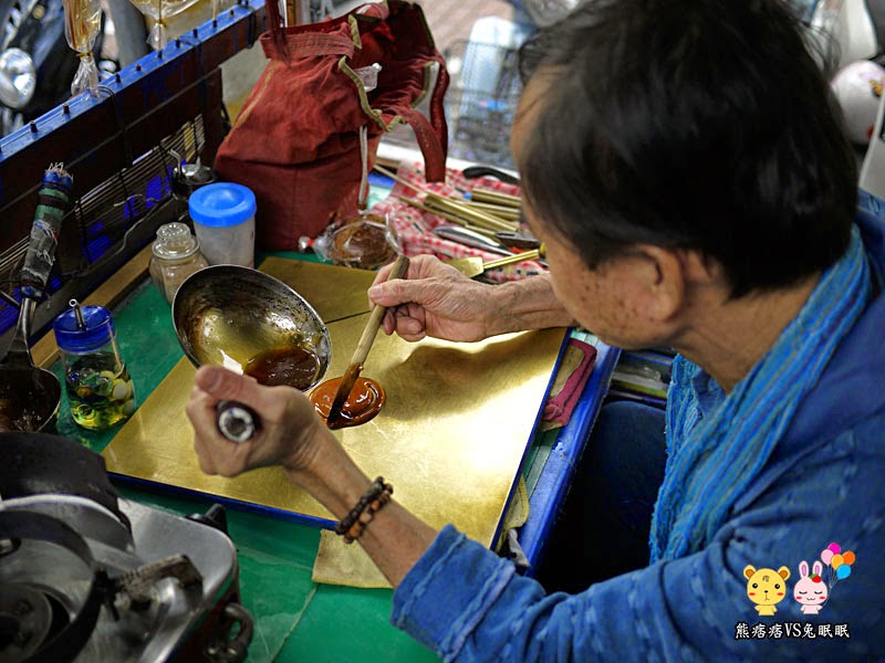 【台南赤崁樓】逐漸消失的民俗技藝畫糖人，還有客製化圖案