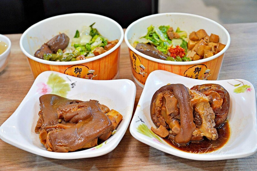 【台北】中山區｜楊林開運豬腳，軟Q豬腳豬蹄飯，配菜超下飯，吉林路便當店