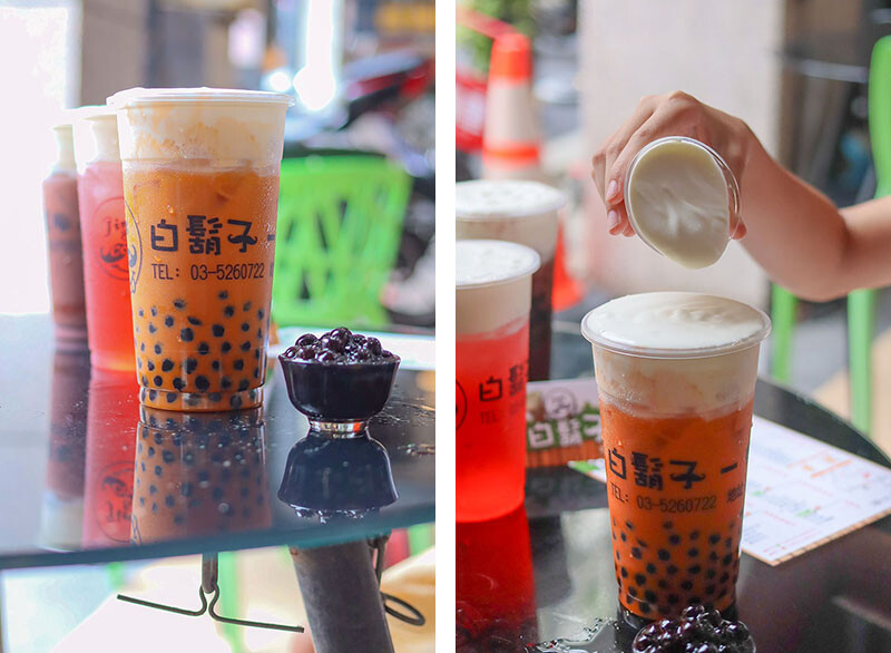 白鬍子奶蓋職人 | 北門街上的新竹奶蓋品牌，用勺子來堆奶蓋，居然還有$30元的醇茶茶飲！