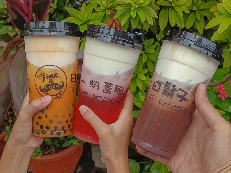 白鬍子奶蓋職人 | 北門街上的新竹奶蓋品牌，用勺子來堆奶蓋，居然還有$30元的醇茶茶飲！