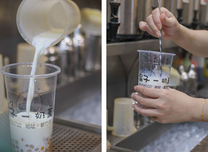 白鬍子奶蓋職人 | 北門街上的新竹奶蓋品牌，用勺子來堆奶蓋，居然還有$30元的醇茶茶飲！