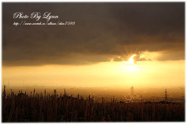 尋找小時記憶：台中都會公園【180°月老夜景】大肚山