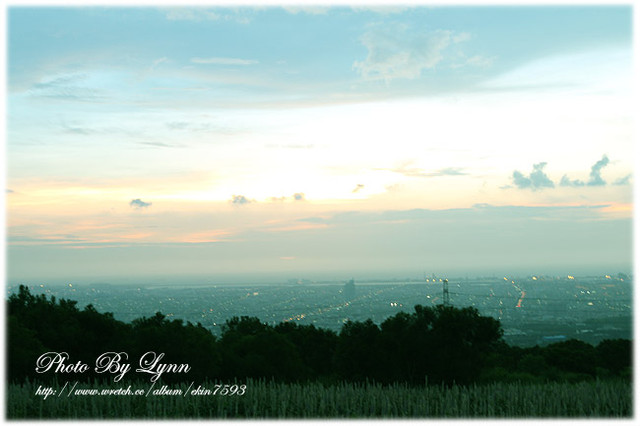 尋找小時記憶：台中都會公園【180°月老夜景】大肚山