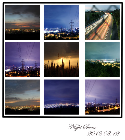 尋找小時記憶：台中都會公園【180°月老夜景】大肚山