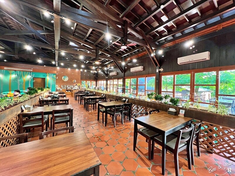 彰化美食》沐月餐廳~清水那方溫泉內餐廳,麻辣鴛鴦鍋加BBQ雙重享受