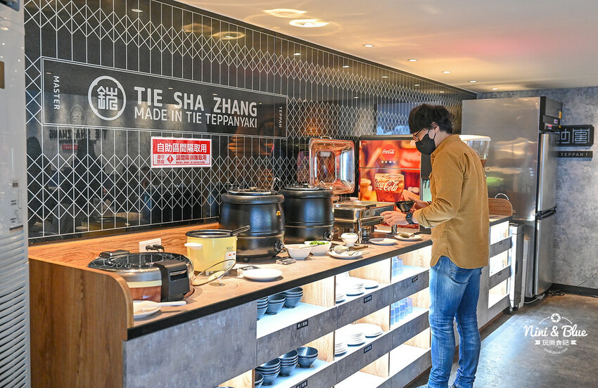 台中鐵板燒吃到飽,超值午餐189元就有野菜放題、自助吧吃到飽 -妮妮布魯