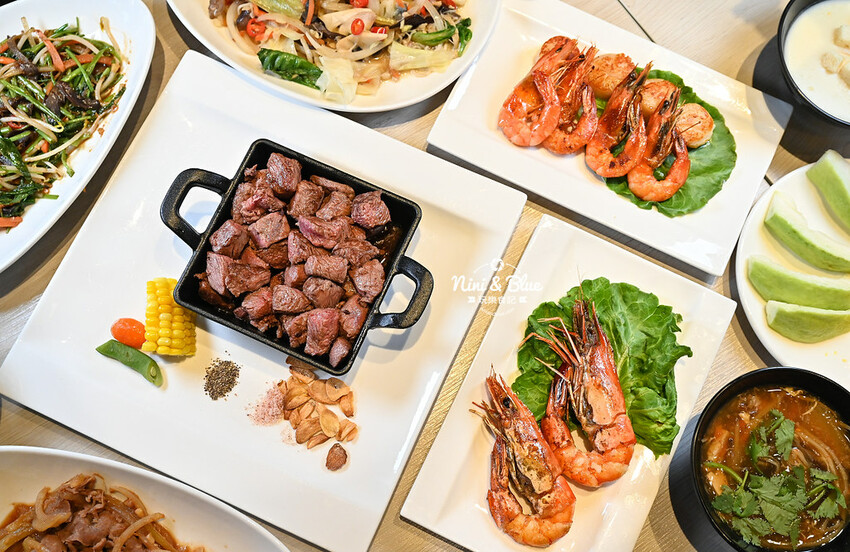 台中鐵板燒吃到飽,超值午餐189元就有野菜放題、自助吧吃到飽 -妮妮布魯