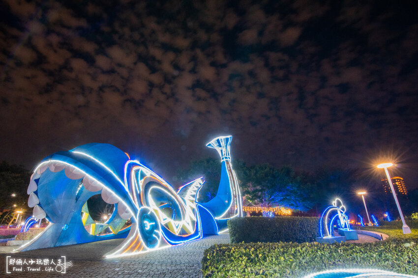 2022文心公園元宵燈會搶先看,10米高台中虎爺超壯觀~