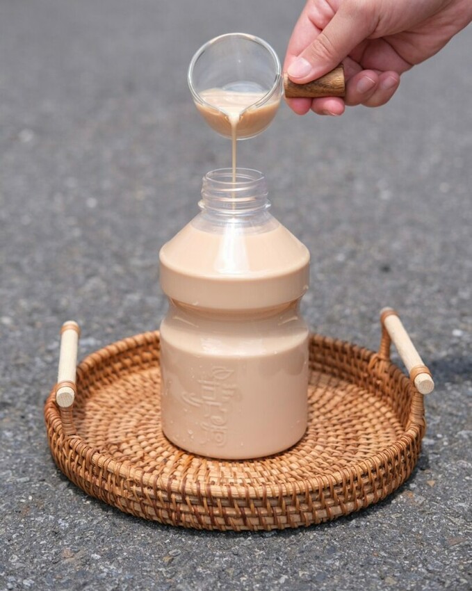 【台中美食】甘乃滴冷泡飲｜南部來的人氣創意手搖，感受淨水打造的純粹茶香味 ! - 肉依小姐吃什麼