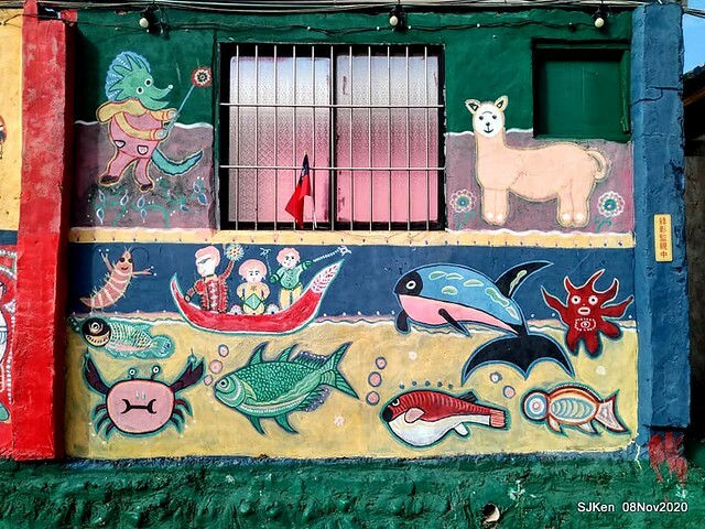 Rainbow village , Taichung, Taiwan, SJKen, Nov 8, 2020.