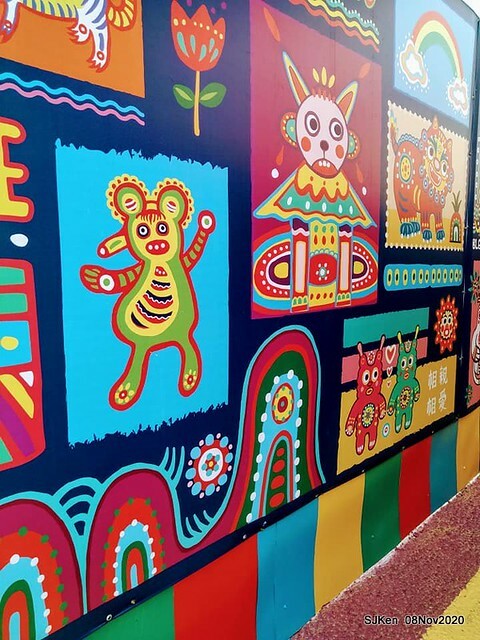 Rainbow village , Taichung, Taiwan, SJKen, Nov 8, 2020.