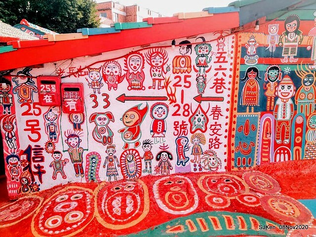 Rainbow village , Taichung, Taiwan, SJKen, Nov 8, 2020.