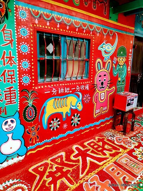 Rainbow village , Taichung, Taiwan, SJKen, Nov 8, 2020.