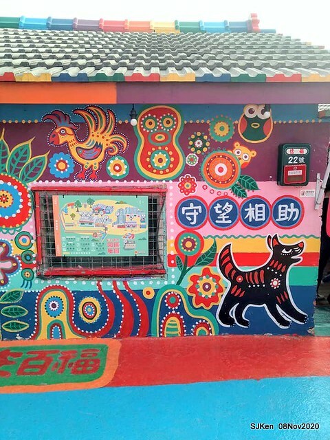 Rainbow village , Taichung, Taiwan, SJKen, Nov 8, 2020.
