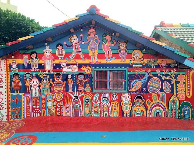 Rainbow village , Taichung, Taiwan, SJKen, Nov 8, 2020.