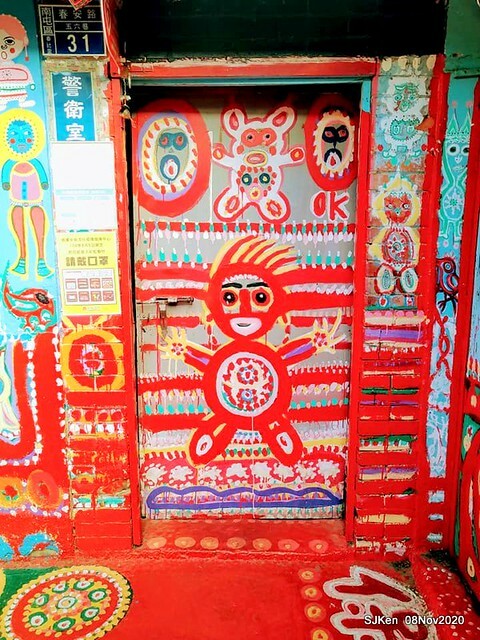 Rainbow village , Taichung, Taiwan, SJKen, Nov 8, 2020.